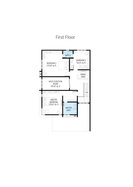 1st Floor Plan