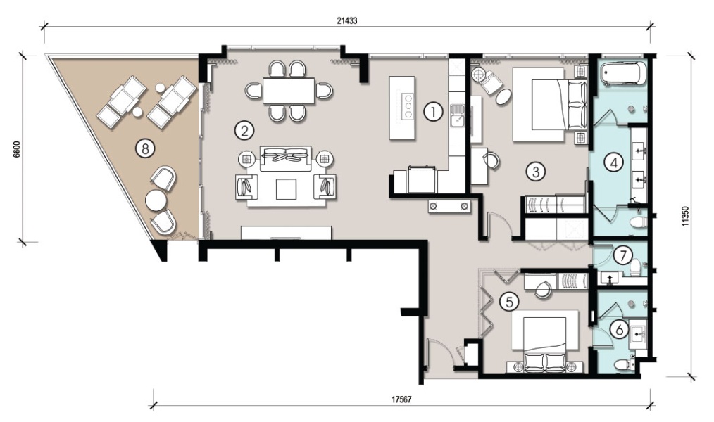 Signature Suites Type B4