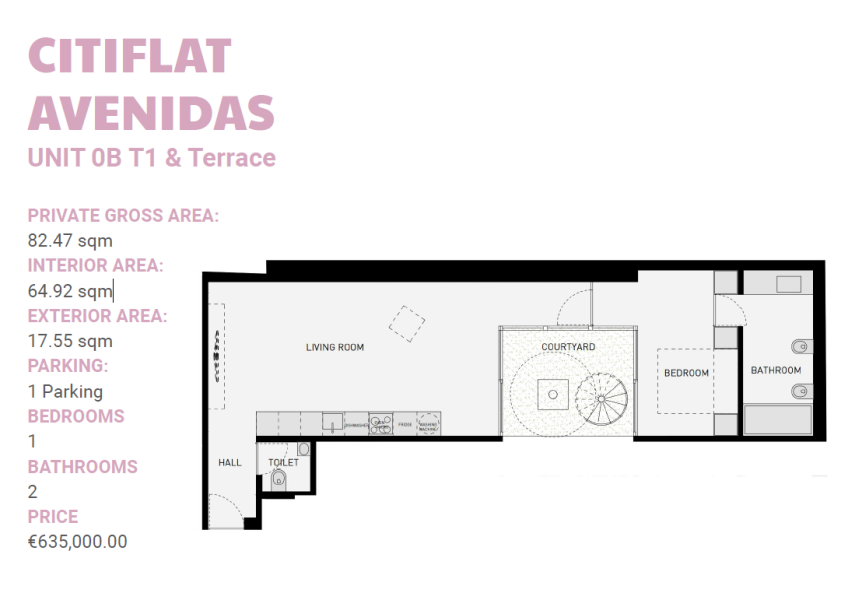 Av. Elias Garcia 134, Lisboa 1050-031, 1 Bedroom Bedrooms, ,1 BathroomBathrooms,Apartment,For Sale,Av. Elias Garcia 134,1,1202