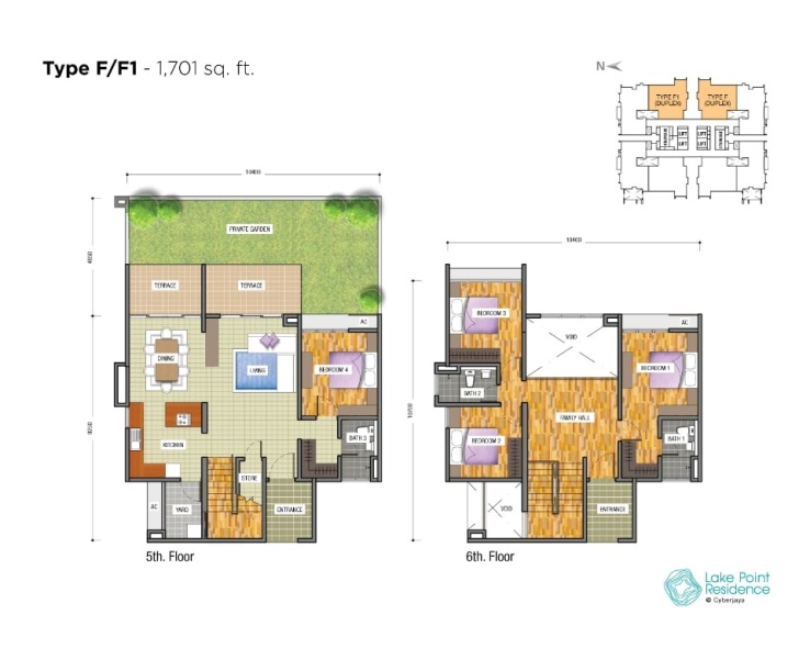 Lake Point Condominium Type F