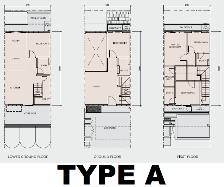 Jalan P16, Presint 16, Putrajaya, 5 Bedrooms Bedrooms, ,5 BathroomsBathrooms,Terrace House,For Sale,TEJA,Jalan P16, Presint 16,1220