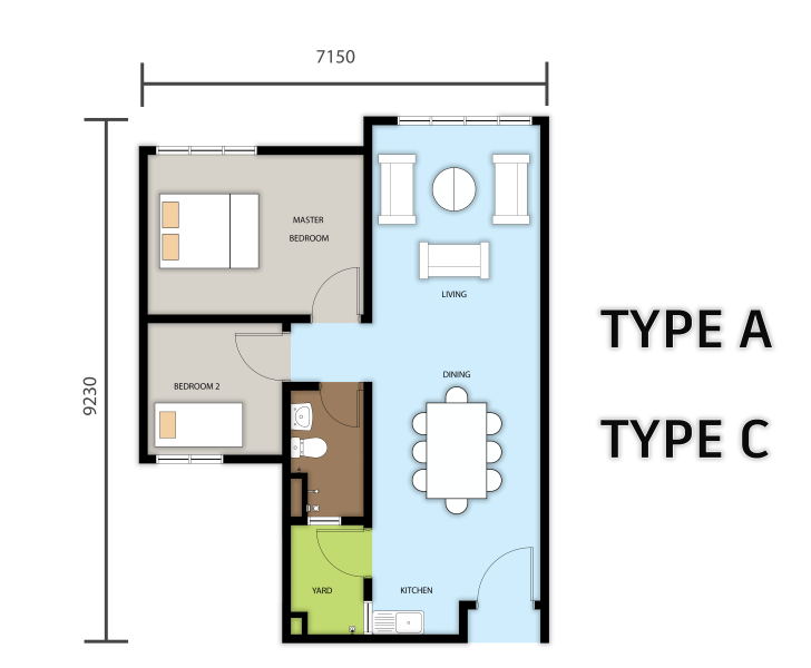 PT.59762, Seksyen 14, Bandar Baru Bangi, Selangor, 2 Bedrooms Bedrooms, ,1 BathroomBathrooms,Serviced Apartment,For Sale,Residensi Ostia,PT.59762, Seksyen 14,1023