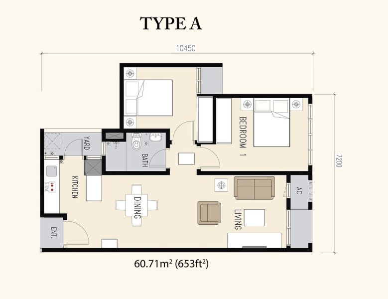 Tulip Residence Type A